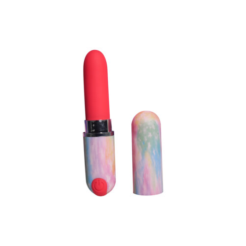 Sex toy: round - headed lipstick with 10 - frequency vibration