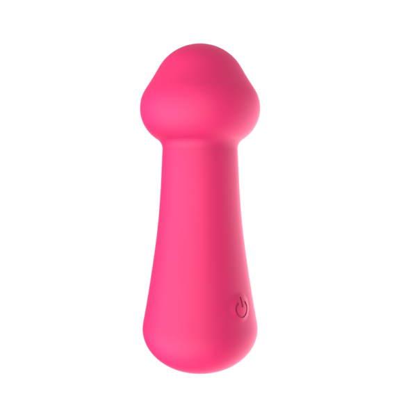 Sex toy with a mushroom - shaped head