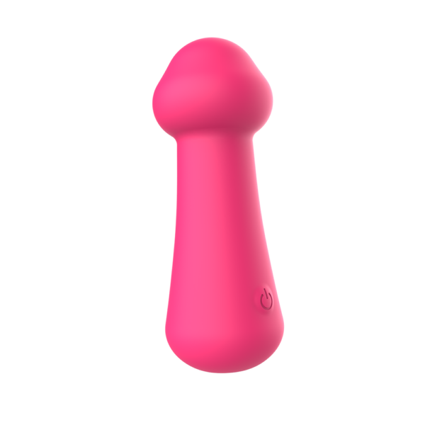 Sex toy with a mushroom - shaped head